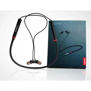 Lenovo HE05X Neckband Bluetooth Headset — 20Hr Music, 300Hr Standby, Silicone Neck & Metal Shell - Image 4