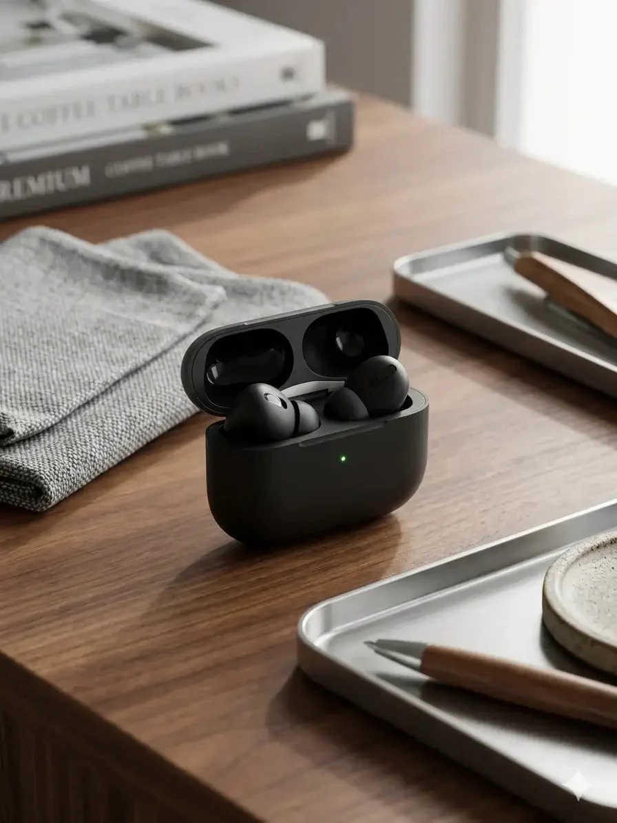 Pro 2 TWS Wireless Earbuds — Bluetooth 5.3, MagSafe Charging Case, Adaptive EQ & Force Sensor - Image 2