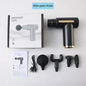 Percussion Massage Gun with 4 Attachments - Image 3