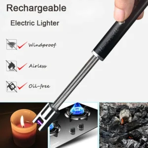 Rechargeable Electric Plasma Lighter — Windproof & USB - Image 2